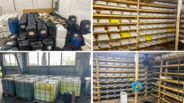 OGROMNE laboratorium narkotykowe zlikwidowane. Dziesiątki ton chemikaliów i narkotyków