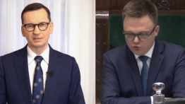 „Deklaracje, piękne słowa. I co? I nic!”. Morawiecki przypomina Hołowni temat smartfonów w szkołach