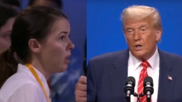 „Mój mąż tam jest, a ja z dziećmi jestem w Warszawie”. Historia dziennikarki poruszyła Trumpa
