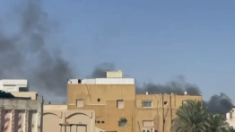 Kuwejt. Dym w rejonie ambasady USA po irańskich uderzeniach odwetowych