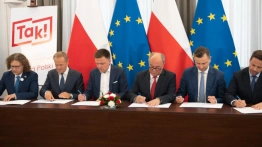 ,,TAK! Dla Polski’’. Opozycja podpisała porozumienie z samorządowcami