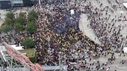 Na nic prowokacje lewicy. Policja: Protesty przebiegały bezpiecznie