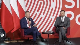 „Jest tu jakiś kozak?” Prezydent z nietypowym wyzwaniem dla młodzieży