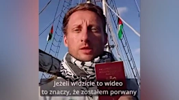 Statek z posłem Sterczewskim na pokładzie przechwycony przez Izrael. MSZ: Monitorujemy sytuację