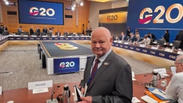 „Musimy siedzieć przy głównym stole”. Prof. Glapiński na spotkaniu G20 w USA