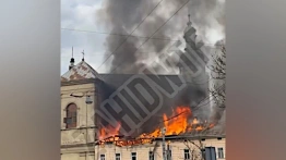 Rosjanie uderzyli w centrum Lwowa