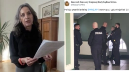Policja weszła do siedziby KRS. Trwa przeszukanie