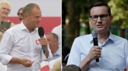 Dramat w ochronie zdrowia. Morawiecki: Donald Tusk jest jak Lord ze Shreka