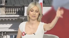 Nietypowe zajście w programie Ogórek. Dziennikarka wyprosiła gościa