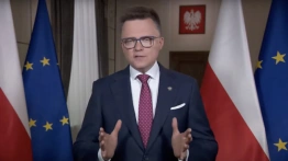Hołownia wygłosił orędzie: Mówię to, bijąc się w pierś