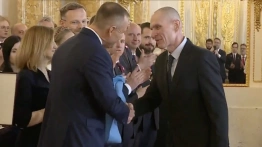 Andrzej Poczobut odebrał Order Orła Białego. Niezwykła uroczystość na Zamku Króelwskim