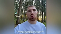 Banderowska flaga na PGE Narodowym. Ukrainiec przeprasza Polaków