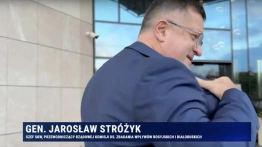 „Nie znam tego człowieka”. Dziennikarze zapytali gen. Stróżyka o prof. Stromowa