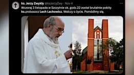 Ks. Lachowicz wciąż walczy o życie. Sąd zdecydował o areszcie dla podejrzanego o napaść