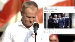 Morawiecki srogo zakpił z Tuska. „Donald, nie przyjeżdżaj do Londynu”