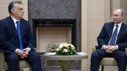 Putin powitał Orbana: Przybył Pan jako przewodniczący Rady UE