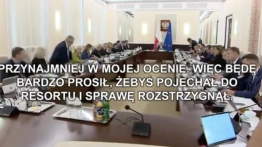 Co za szopka! „Czesław, jeśli mogę Cię prosić, pojedź do resortu…”