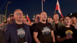 „Modliłam się za Pana”. Wzruszające spotkanie prezydenta elekta z uczestniczką Powstania