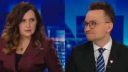 Myślał, że jest poza wizją. Poseł KO wypalił do Gozdyry: Ale pani jest mądra