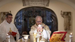 Leon XIV w Grotach Watykańskich: Nie lękać się. Słuchać Pana