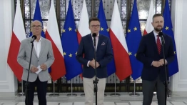 Liderzy koalicji wystąpili na konferencji… bez premiera
