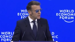 Macron w Davos: Zbliżamy się do świata bez zasad