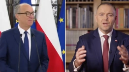 „Specjalizuje się w biciu z ludźmi w lesie”. Czarzasty uderza w prezydenta