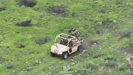 [DRASTYCZNE WIDEO] Ukraińskie drony rozgromiły piechotę Rosjan