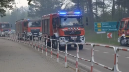 Samolot bez uprawnień to nie wszystko. Strażacy muszą prosić mieszkańców o jedzenie