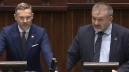 To była groźba? Minister wspomniał o żonie szefa Kancelarii Prezydenta