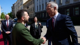 Szef NATO niespodziewanie pojawił się w Kijowie. „Sytuacja jest trudna”