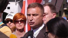 Bąkiewicz pod dozorem policyjnym decyzją prokuratury w Gorzowie Wielkopolskim [Wideo]