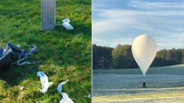 Znad Białorusi do Polski wleciało 60 obiektów. Odnaleziono tylko 4 z nich