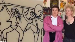 Cienkowska chciała podpromować siebie i malarkę. Wyszło jak wyszło…