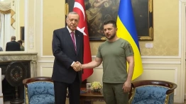Zełenski przywitał Erdoğana we Lwowie