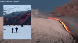 Spektakularna erupcja Etny przyciąga tłumy turystów – władze apelują o ostrożność [Wideo]