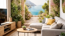 Fototapety w małych mieszkaniach – jak optycznie powiększyć przestrzeń