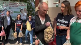 Co za buta! Gajewska chciała "kupić" głosy pacjentów na Trzaskowskiego za... dwa worki ziemniaków