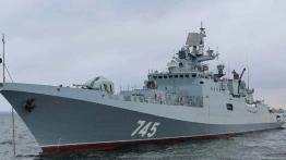 Rosyjska fregata otworzyła ogień na kanale La Manche