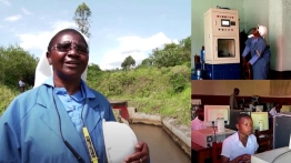 Kongijska zakonnica zbudowała hydroelektrownię wodną [Wideo]