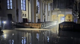 Zalany kościół w Mysłowicach. Strażacy interweniowali w śląskiej parafii