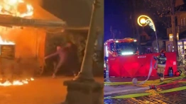 Ogień na Krupówkach: restauracja w ogniu, ranni ewakuowani [Wideo]