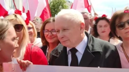 „Wybór Karola Nawrockiego to wybór suwerennej Polski” – prezes PiS na Marszu za Polską