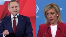 Zacharowa atakuje prezydenta Nawrockiego po przemówieniu w Auschwitz