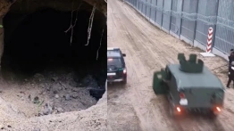 Pod ziemią i „na ślepo”. Straż Graniczna wykryła tunel z Białorusi do Polski [Wideo]