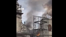 Atak dronów na Lwów. Abp Mokrzycki: wybuchy blisko świątyni [Wideo]