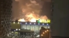 Kluczowy rosyjski terminal w ogniu [Wideo]