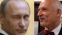 Korwin-Mikke broni Putina. Mocny wpis Fogla