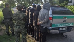 Z Litwy do Polski wbrew przepisom – zatrzymano 14 nielegalnych migranów