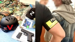 Cela plus! Publicznie propagował agresję Rosji na Ukrainę oraz symbole napaści